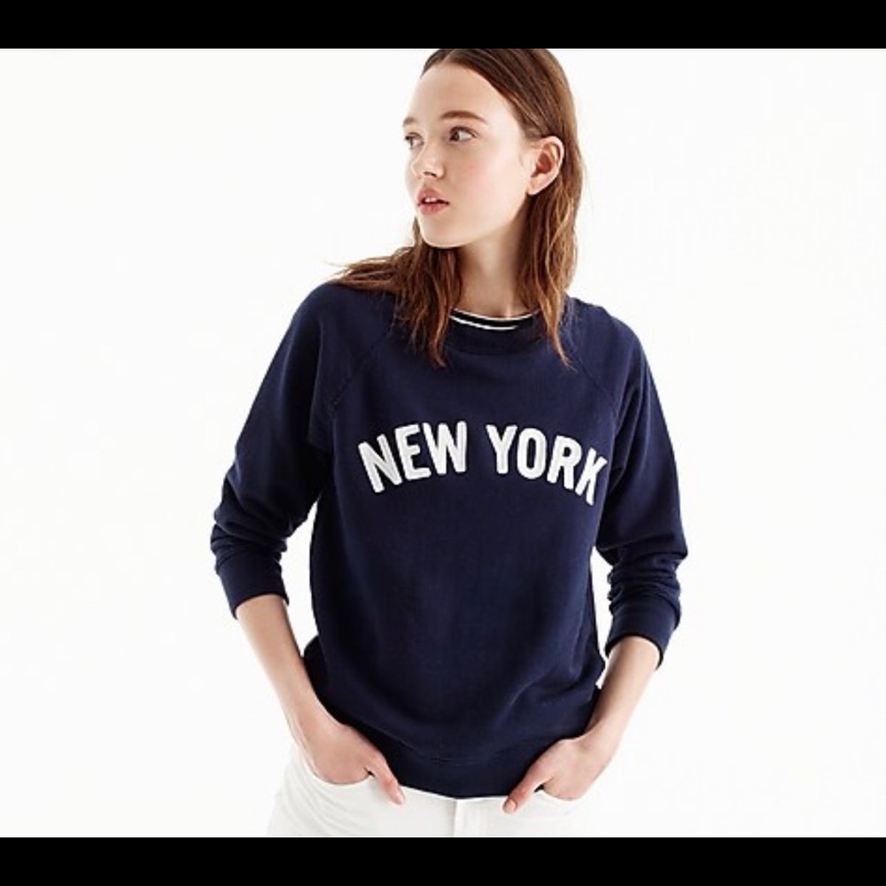 J. Crew New York Sweatshirt Size M